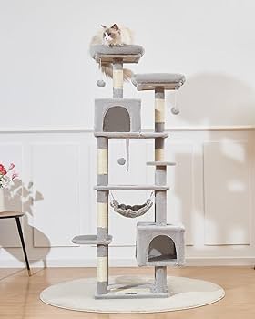 Taoqimiao Cat Tree, [68 Inch=172cm] Cat Tower, Cat Tree for